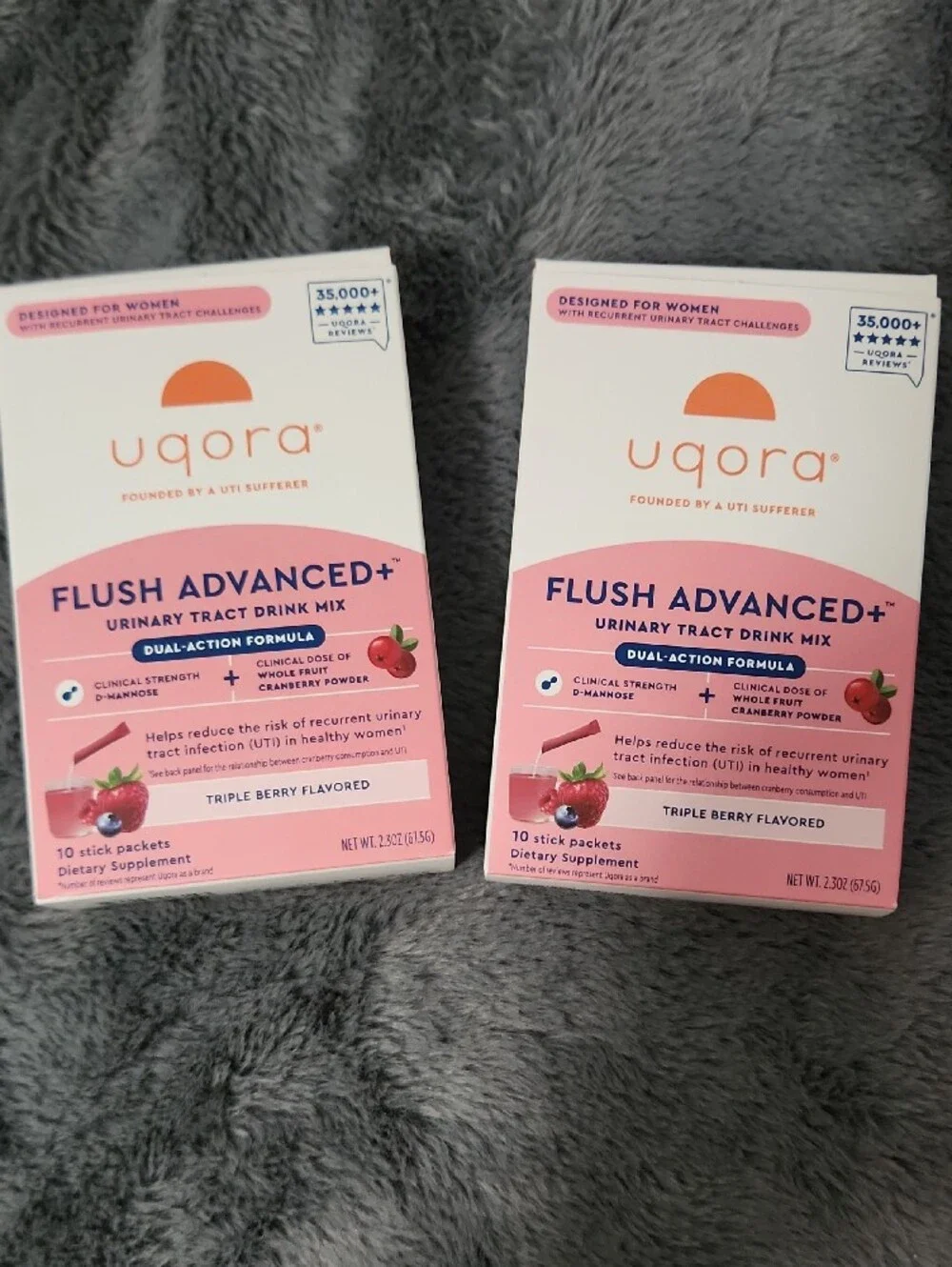 Uqora Flush (2) & Flush Advanced (2)